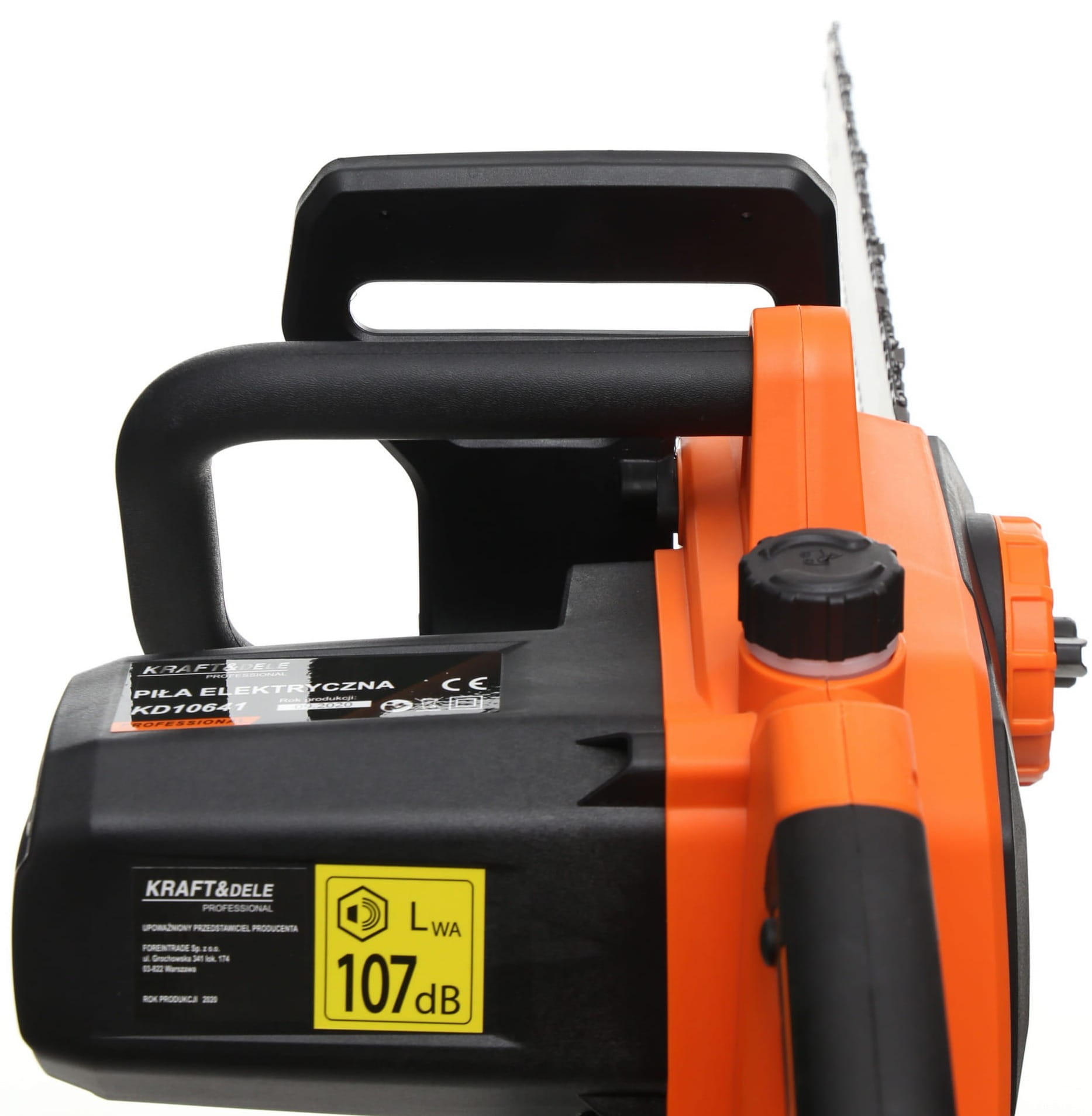 Elektrická řetězová pila 2800 W KD10641 – lišta a řetěz