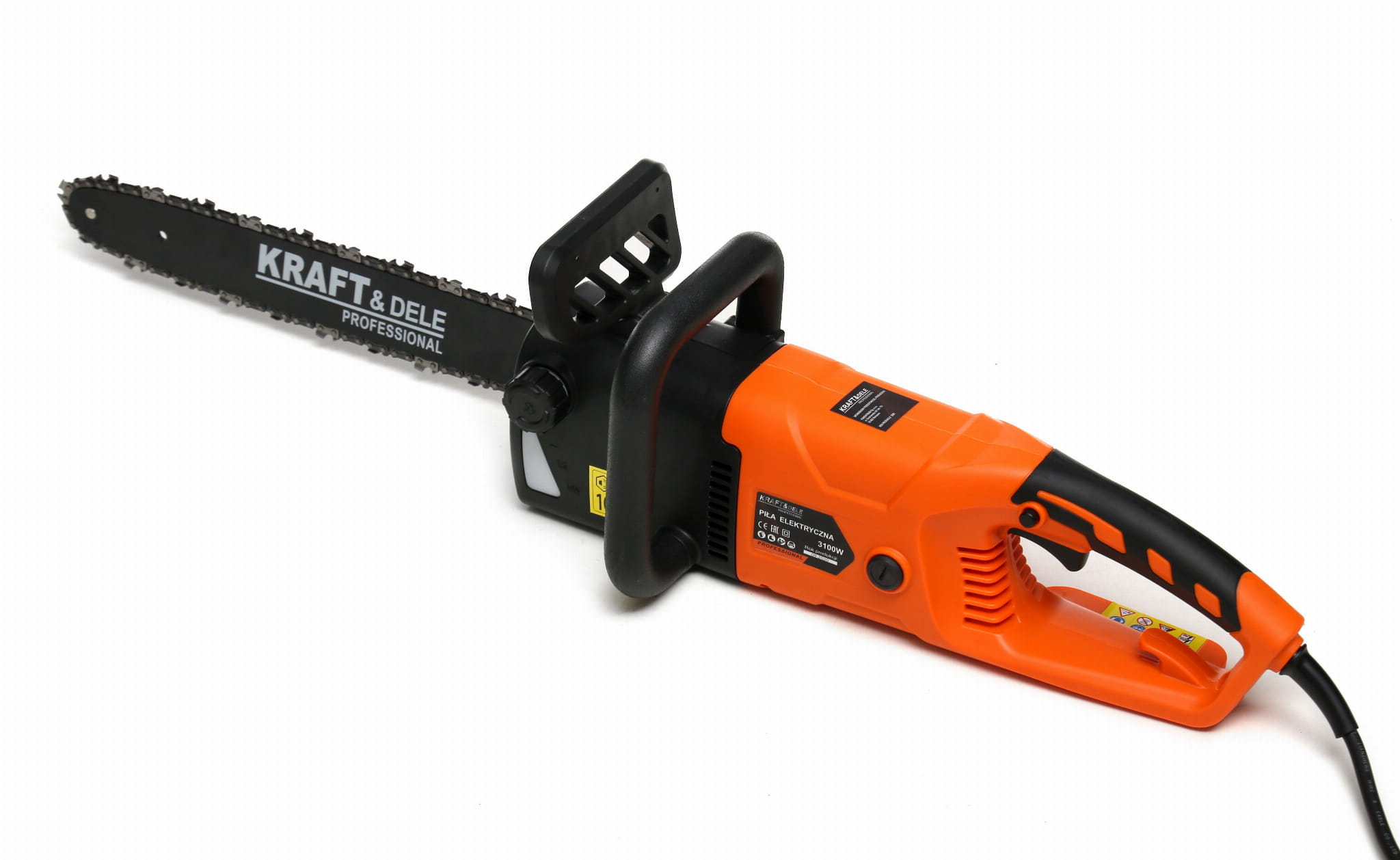 Elektrická řetězová pila Kraft&Dele KD10640 – ergonomické uchopení