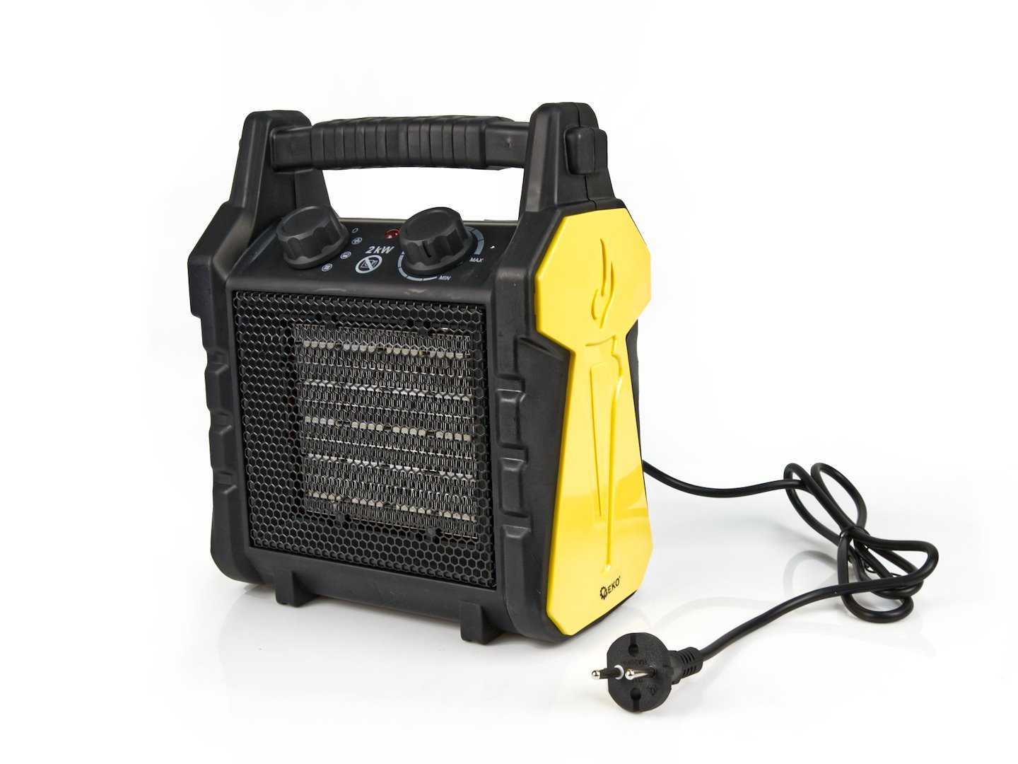 Elektrický keramický ohřívač Geko 2000 W pro vytápění 30 m² — Detail