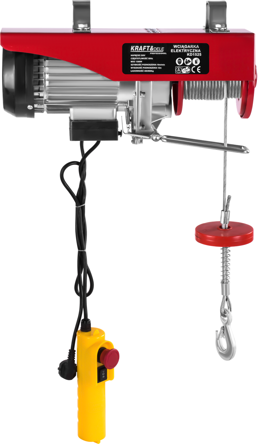 Elektrický lanový naviják 500 kg KD1525 3