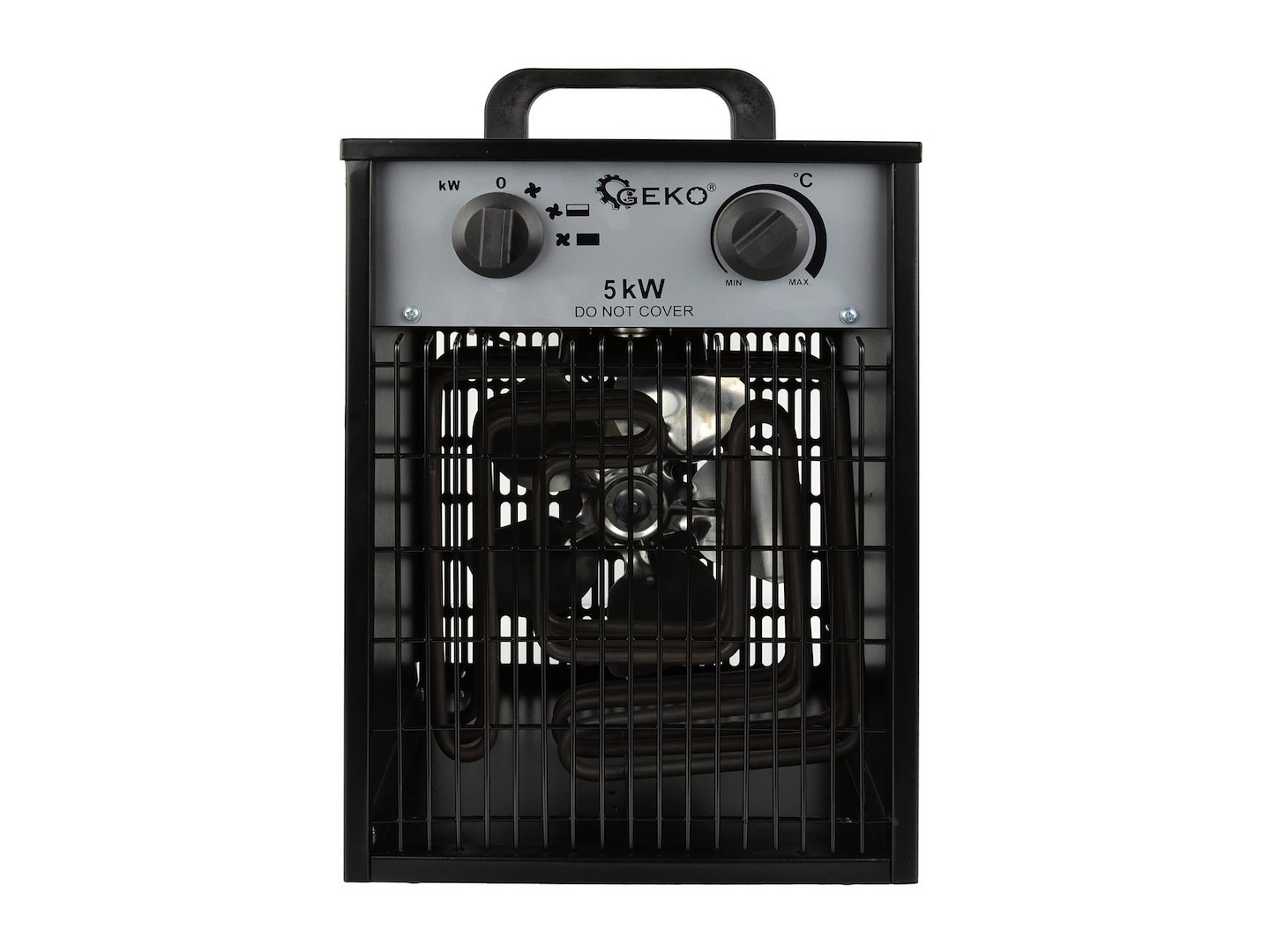 Elektrický ohřívač Geko 5 kW — Celkový pohled