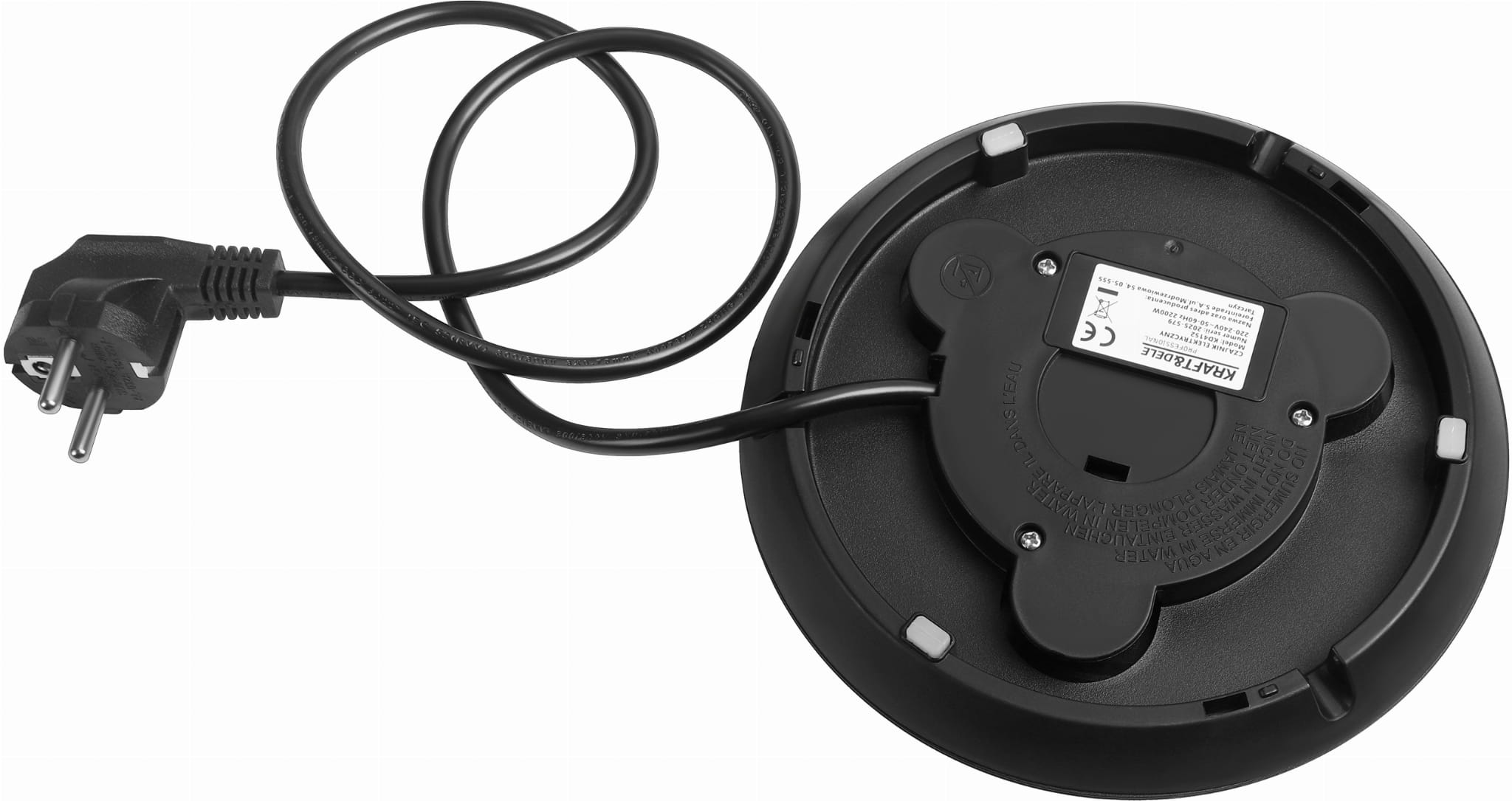 Rychlovarná konvice KRAFT&DELE KD4152 – stupnice objemu