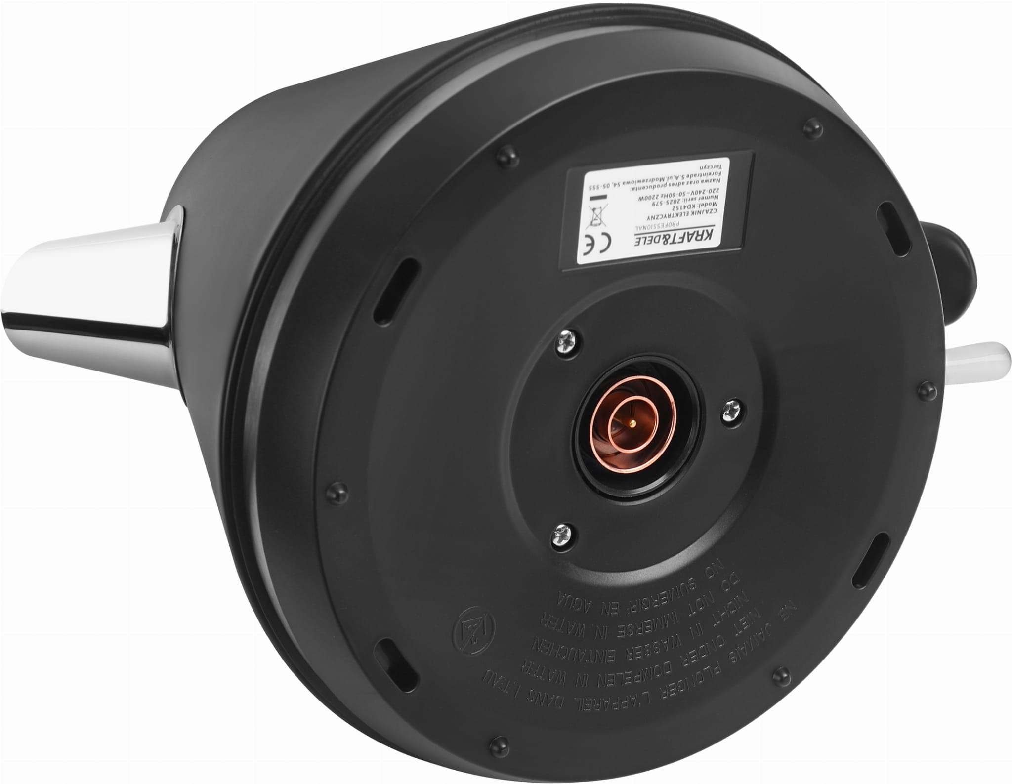 Rychlovarná konvice KRAFT&DELE KD4152 – detail víčka