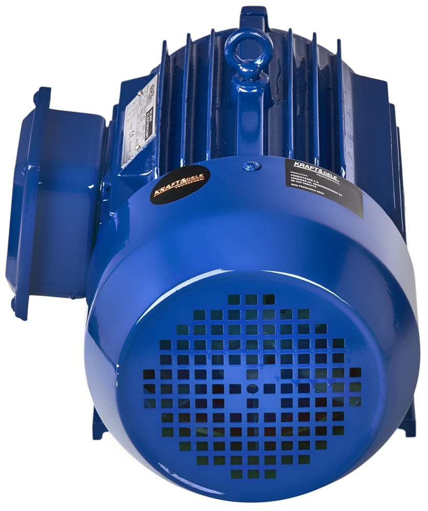 Elektromotor 2,2 kW 380 V KD1813 – přední část s hřídelí