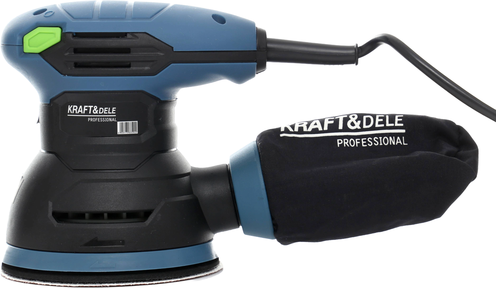 Excentrická bruska King Series KD1684-Z – ovládací prvky