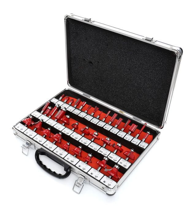 Kraft&Dele KD10280 frézky — různé tvarové profily
