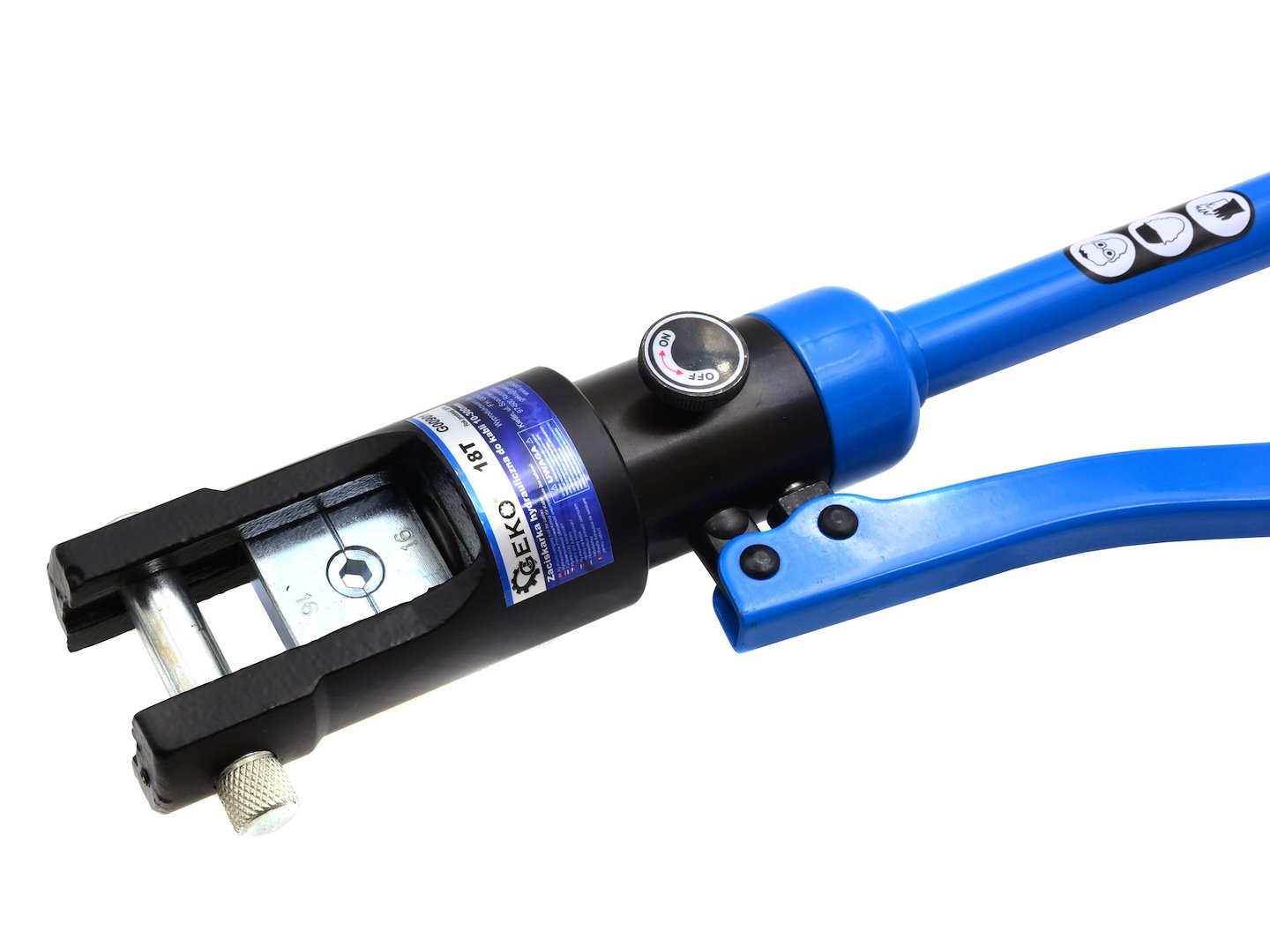 Hydraulická lisovací kleště na kabely 18T 10-300 mm² – Geko 3