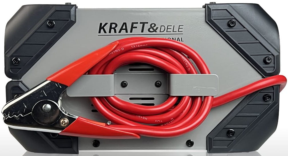 Inteligentní automobilová nabíječka KD5342 Kraft&Dele – nabíjecí kabely s krokodýlky