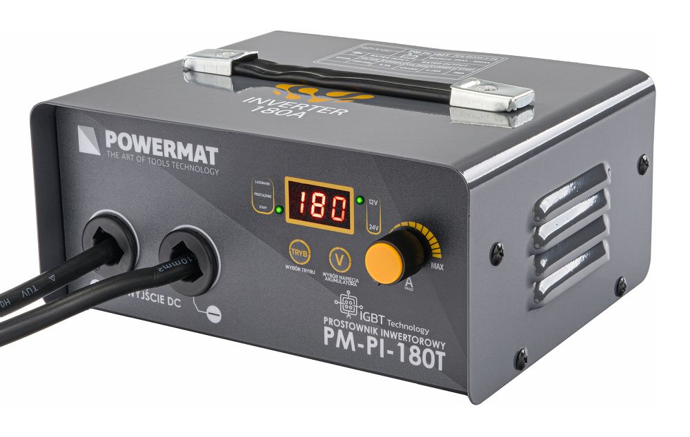 Invertorová nabíječka / startér 12/24 V 180 A PowerMat PM-PI-180T