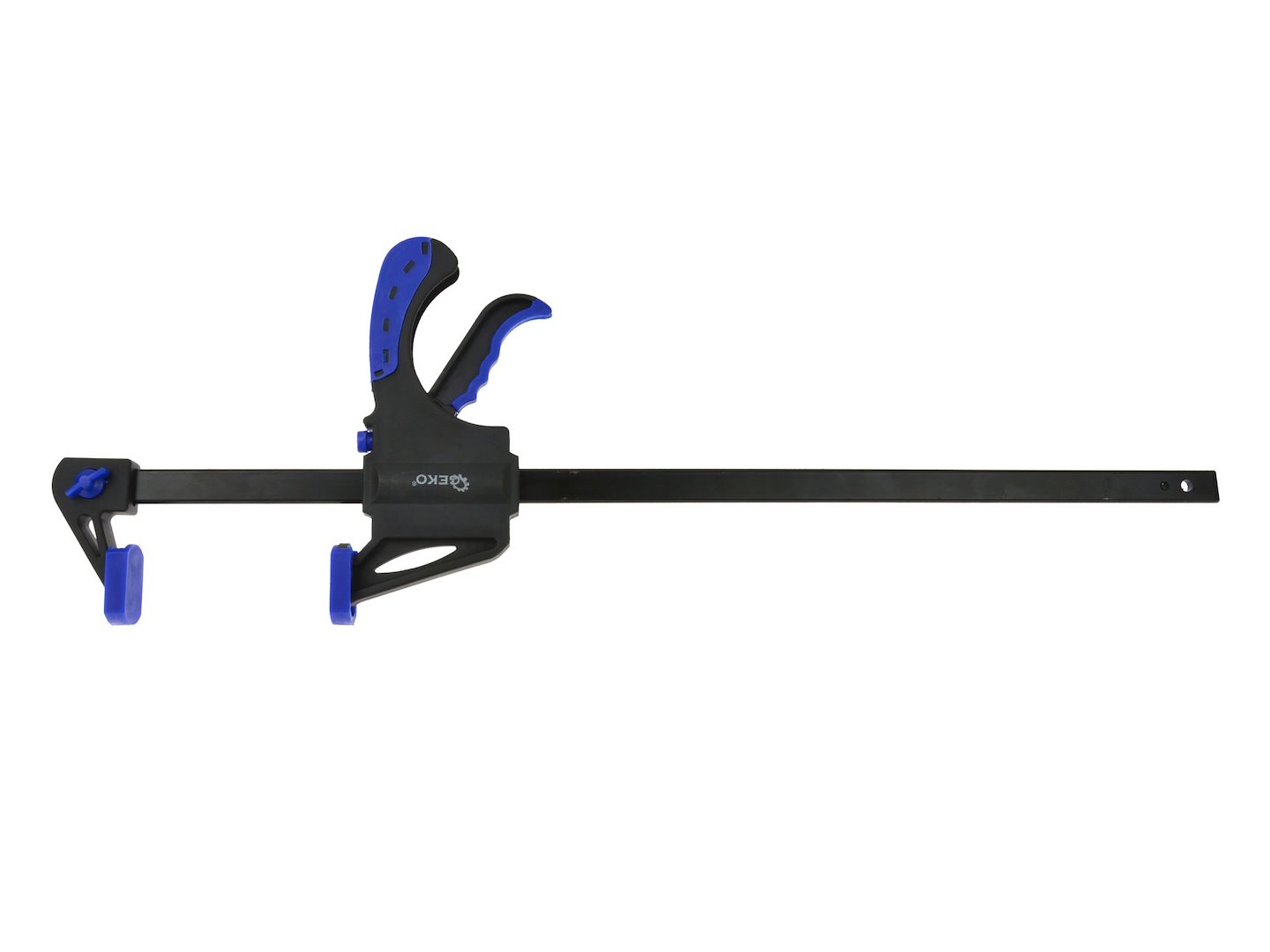 Jednoruký truhlářský svěrák Geko 450 mm — Celkový pohled