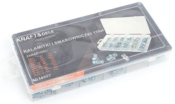 Kraft&Dele KD10507 mazací hlavice – detailní pohled na typy provedení