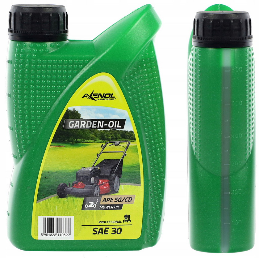 Axenol Garden 4T SAE 30 600ml – čelní pohled na obal