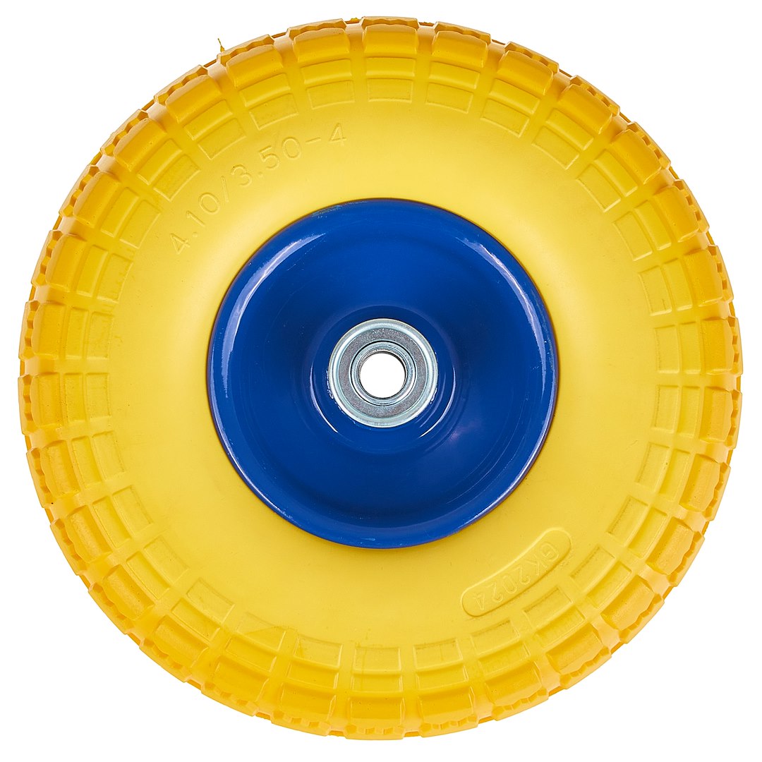 Kolo pro vozík Geko G71026, 260 mm, nosnost 80 kg, poliuretanové — Celkový pohled