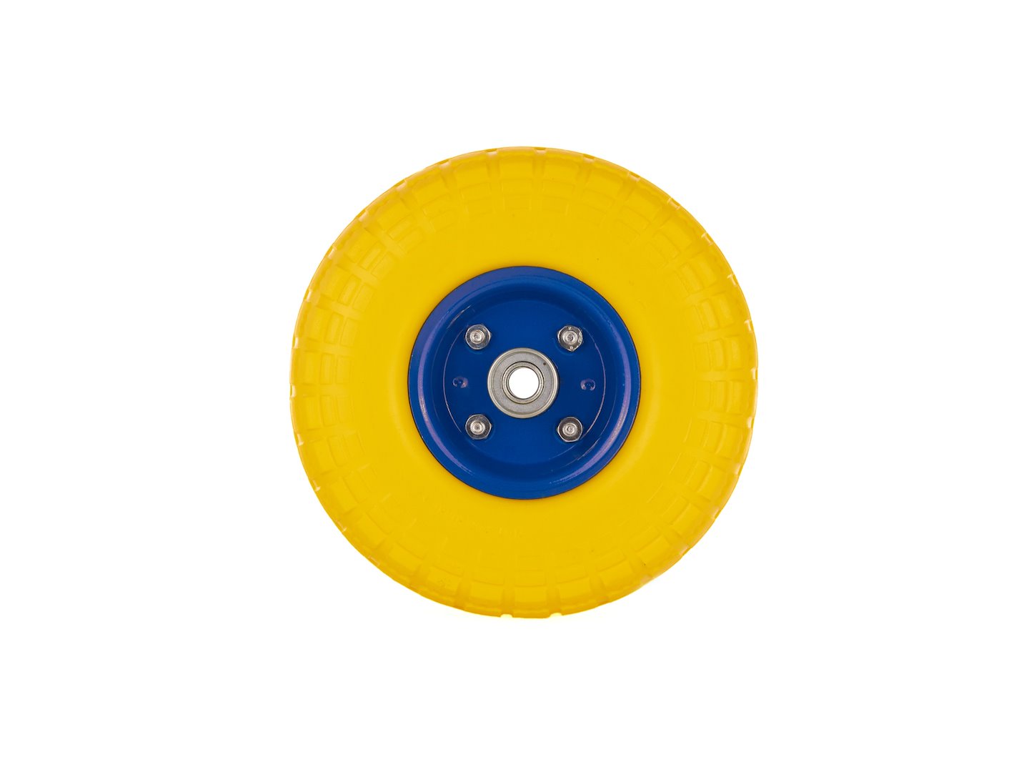Kolo pro vozík Geko G71026, 260 mm, nosnost 80 kg, poliuretanové — V provozu