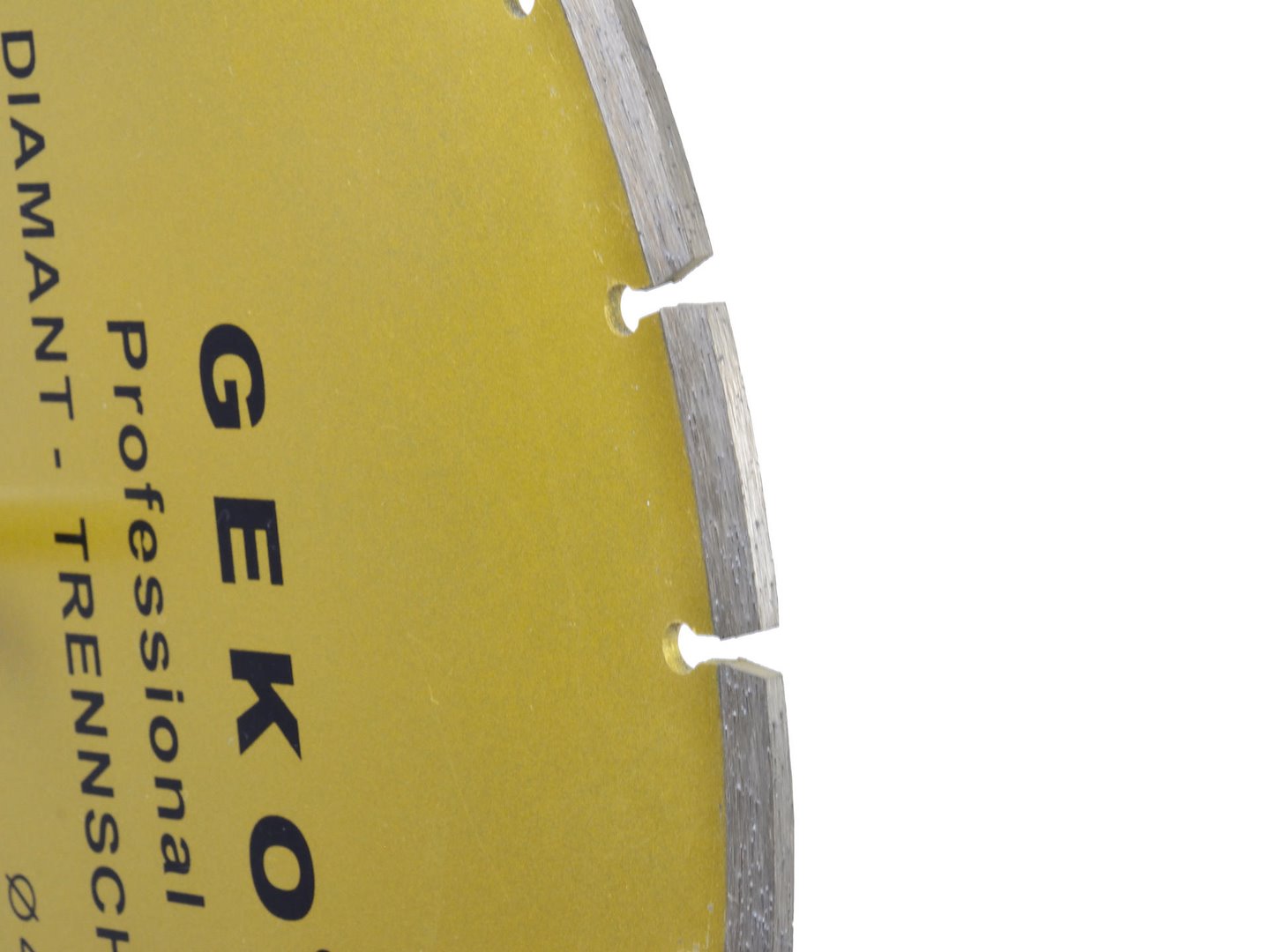 Kotouč prům. 400 x 8 x 32 mm segmentový Geko — Detail segmentů