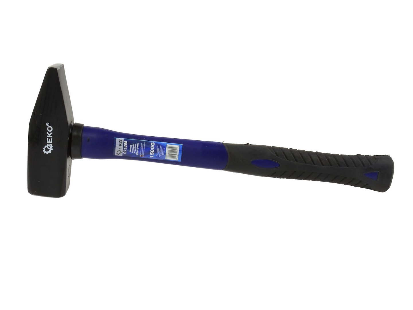 Kovářské kladivo 1500 g rukojetí z fiberglass Geko G72268 — Celkový pohled