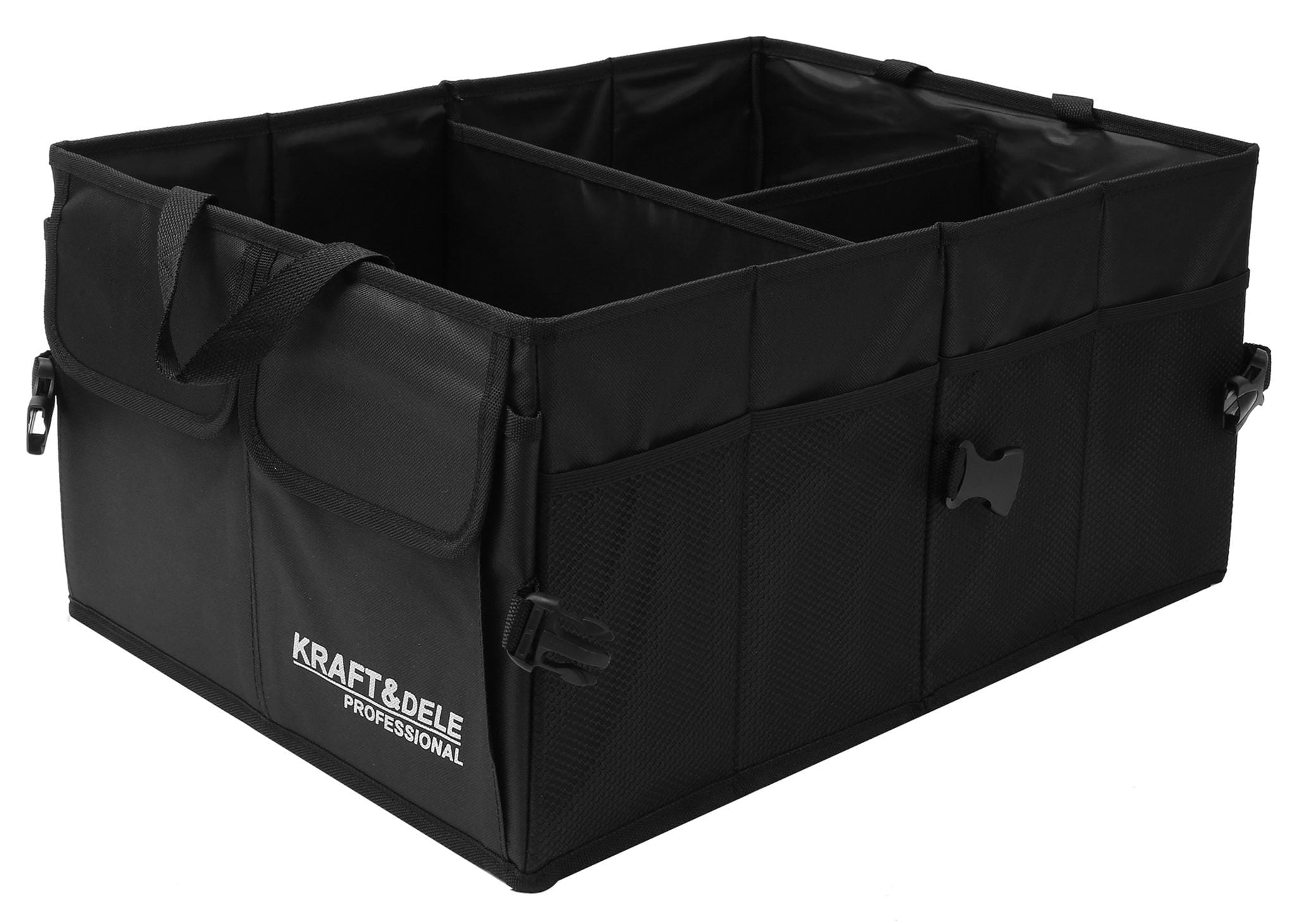 Kraft&Dele skládací auto organizér KD11885 – detail materiálu