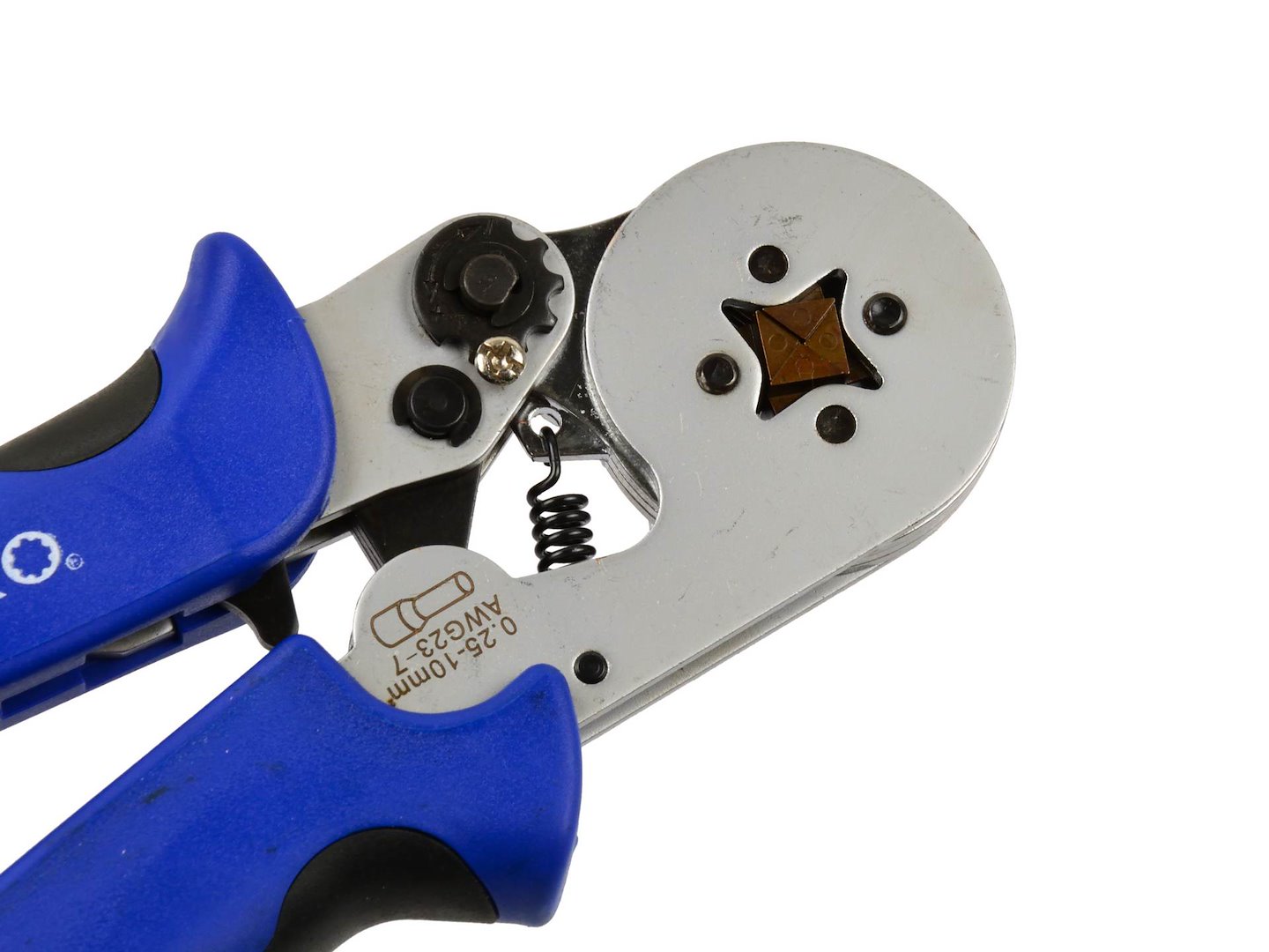 Krimpovací kleště na objímky 0,25–10 mm² Geko — Krimpování v provozu