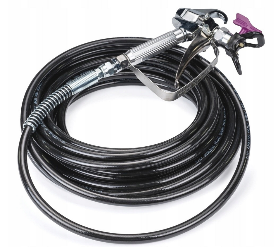 Malářská stříkací pistole Powermat PM-PDM-1200 — nanášení barvy