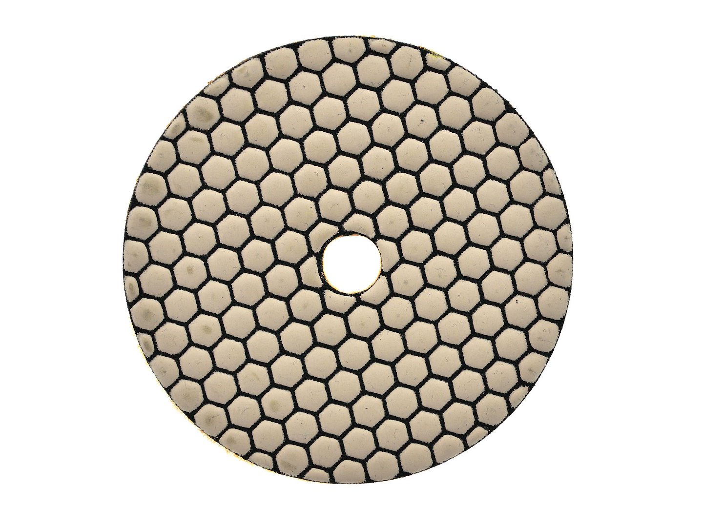 Lešticí kotouč pro suché broušení dlažby 125 mm GR200 (5/25/250) — Detail třísky
