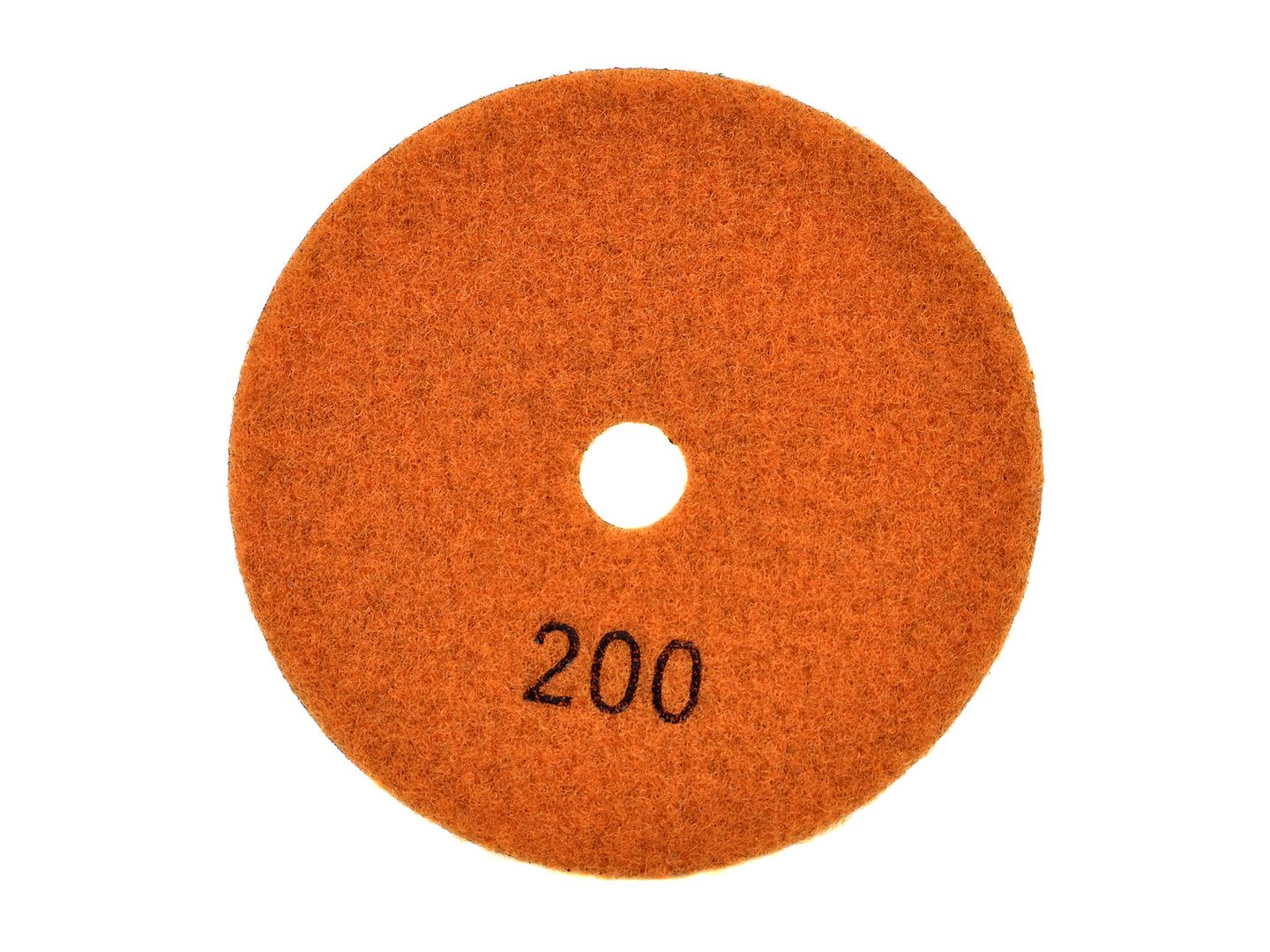 Lešticí kotouč pro suché broušení dlažby 125 mm GR200 (5/25/250) — V provozu