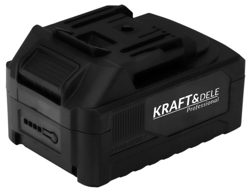 Lithiová baterie KRAFT&DELE 20 V 6 Ah – celkový pohled