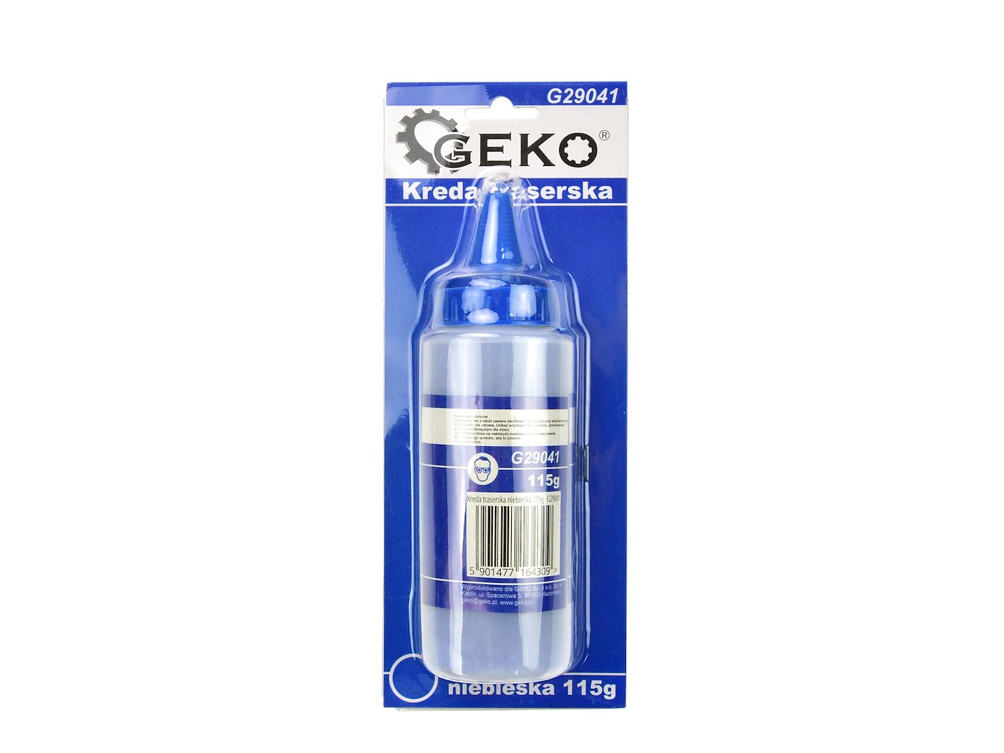 Modrá značkovací křída 115 g – Geko G29041 2