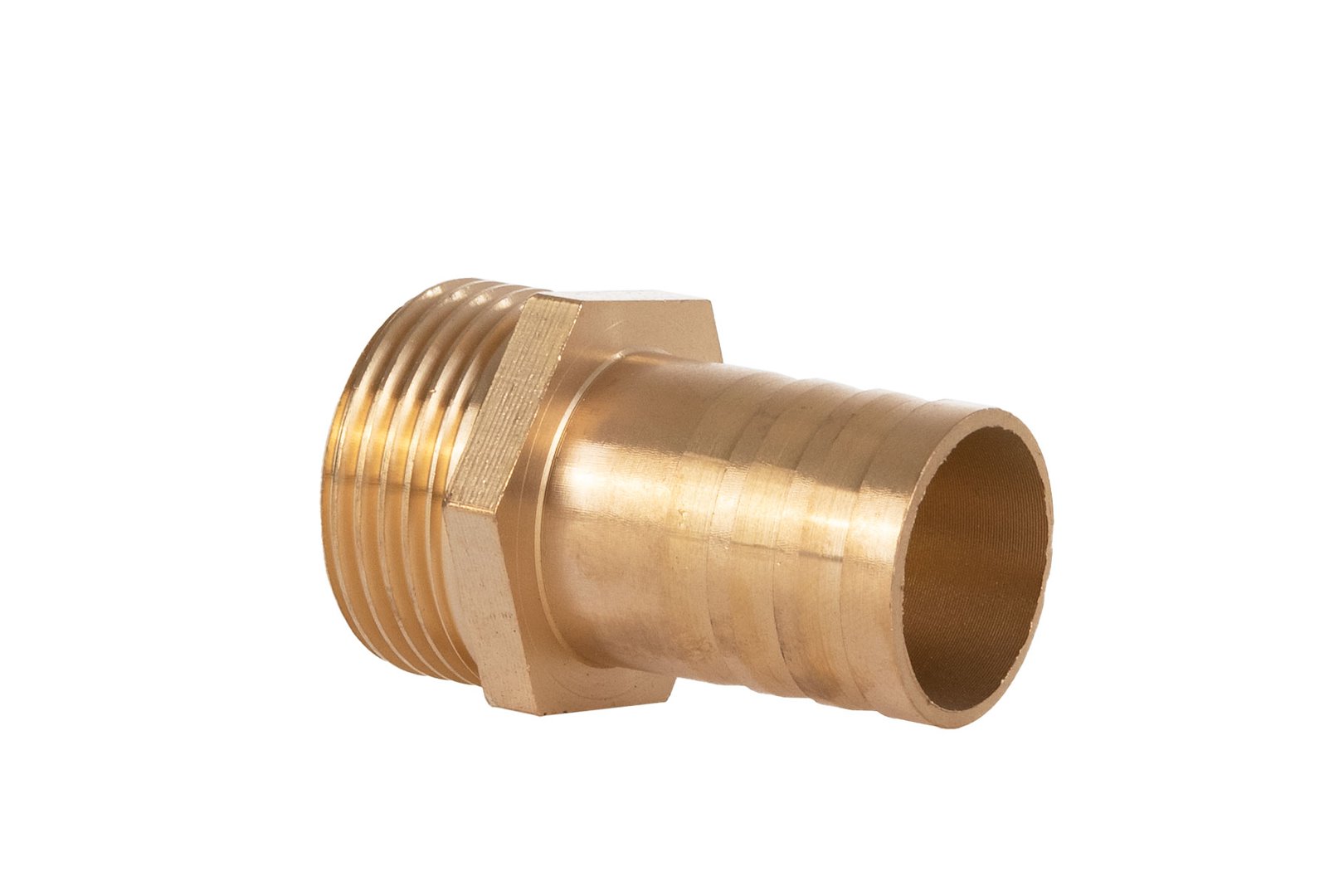 Niple mosazné pro hadici 25 mm – závit vnější 1