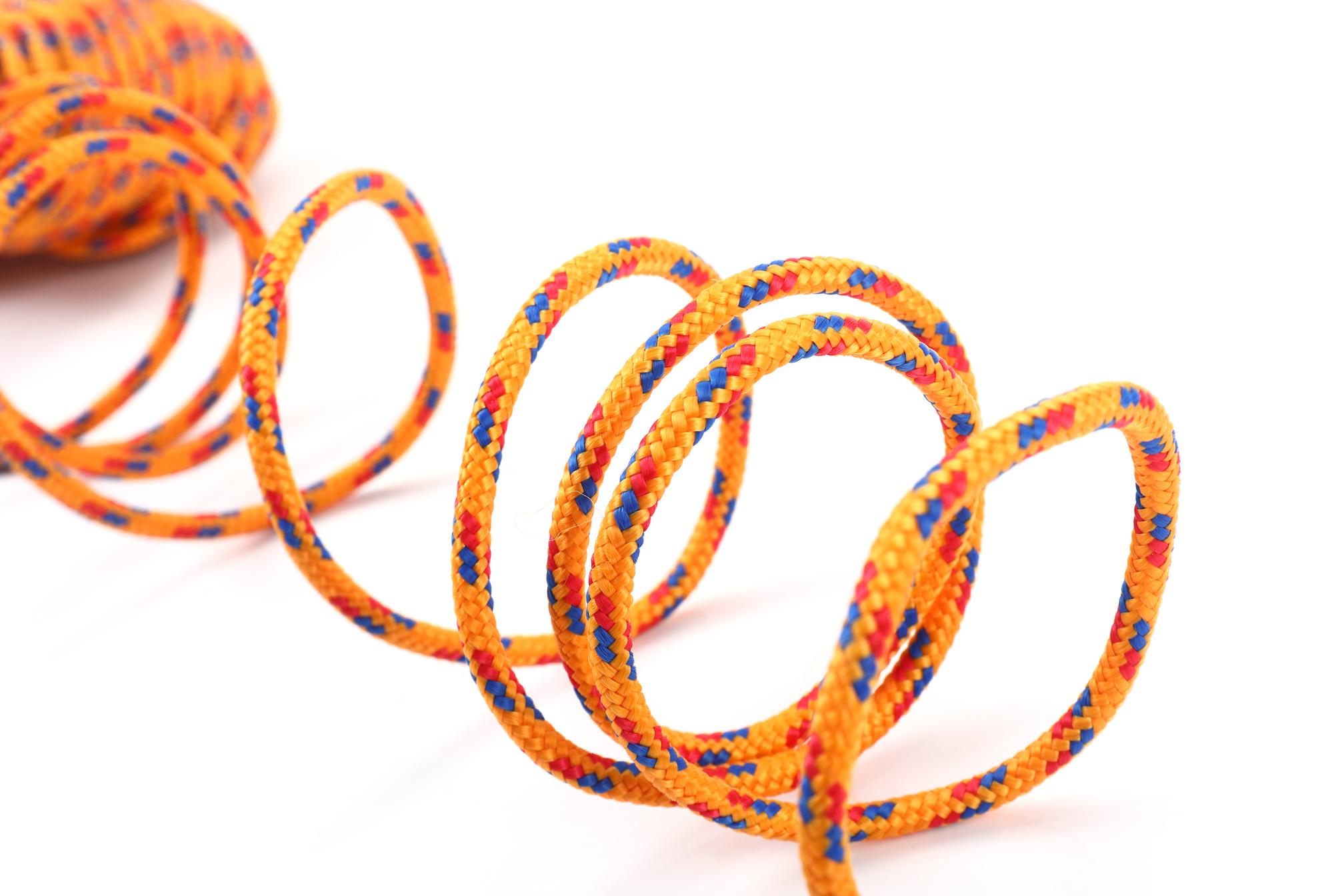 Multifunkční lano 5 mm × 50 m KD11022 – detail průměru