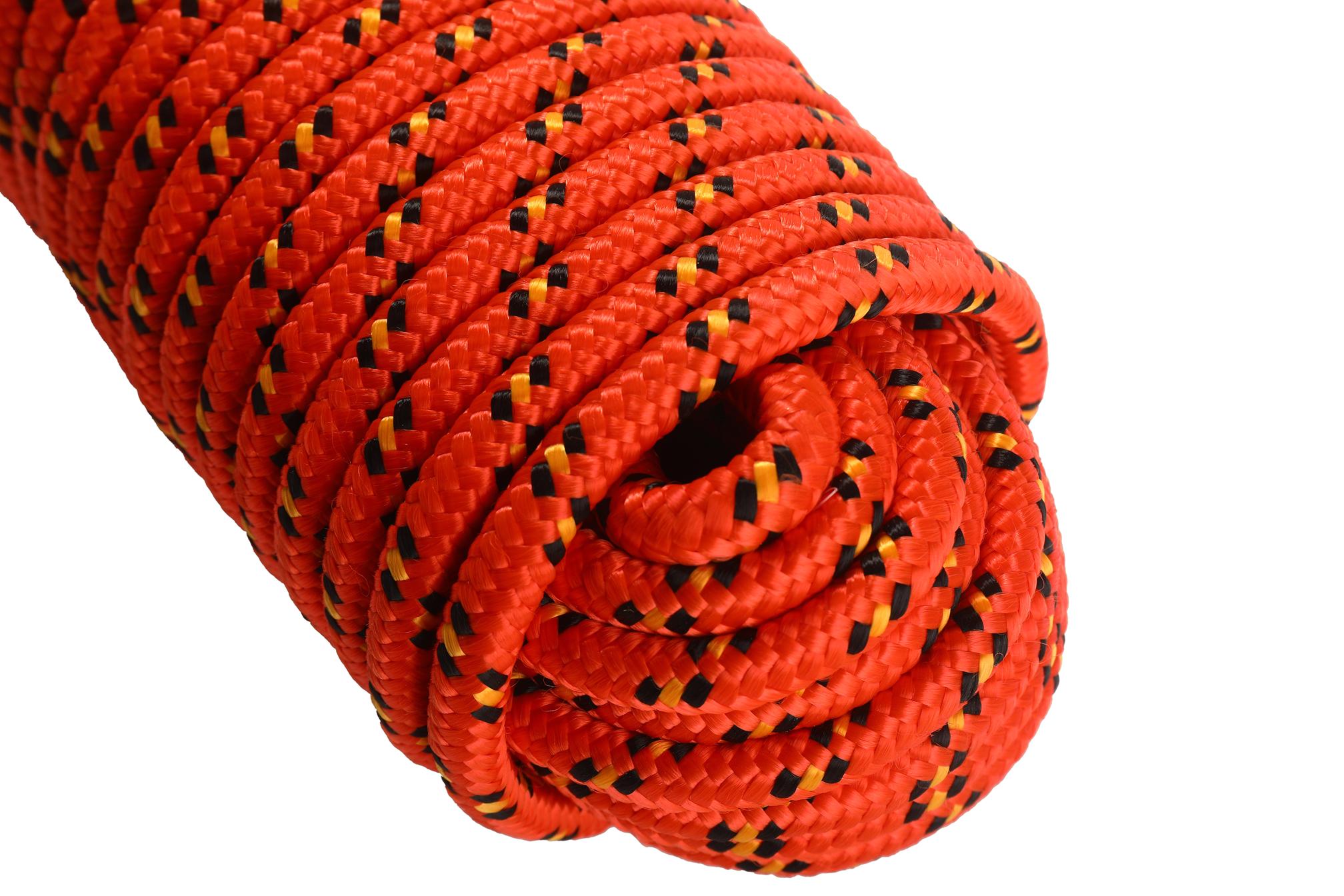 Multifunkční lano 9,5 mm 30 m KD11021 – struktura vláken