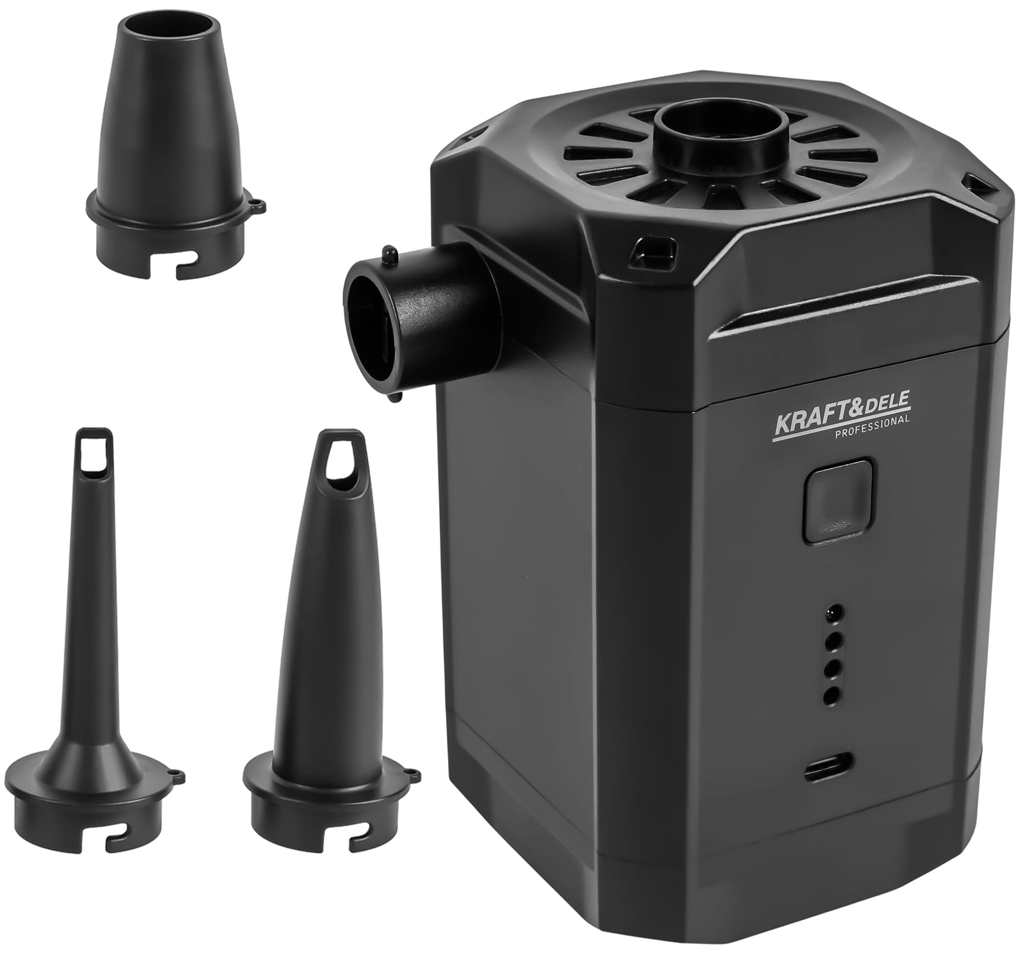 Nabíjecí vzduchová pumpa KD5501 — celkový pohled