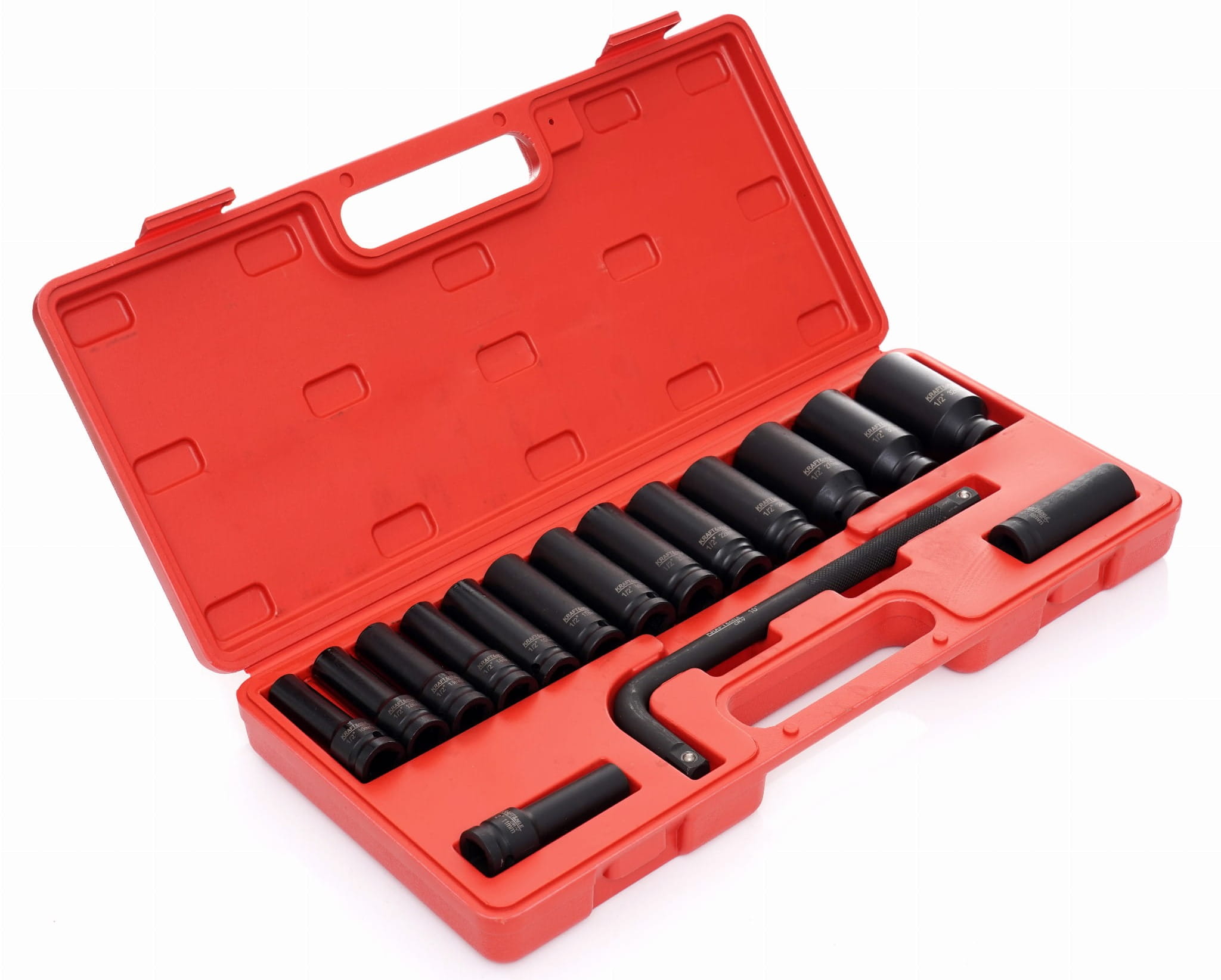 Rázové hlavice 1/2″ 16ks KD11755 – detail provedení