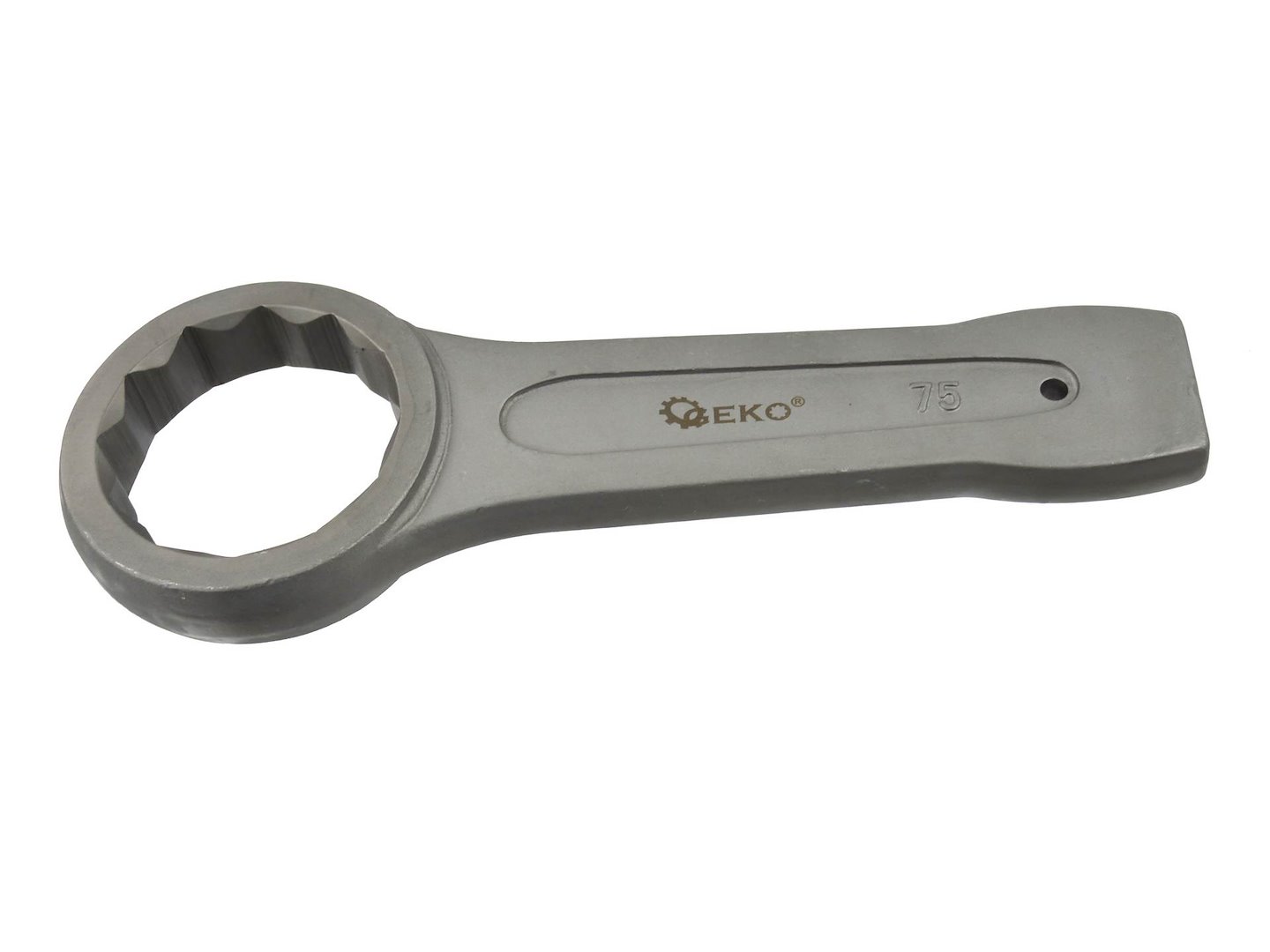 Nárazový klíč Geko 22 mm, 12 hran, chromovaná vanadová ocel — Detail
