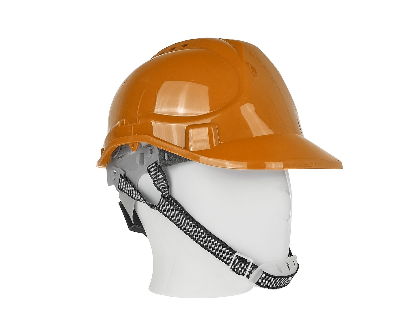 Ochranná přilba Geko G90039 oranžová, 53–62 cm — Detail