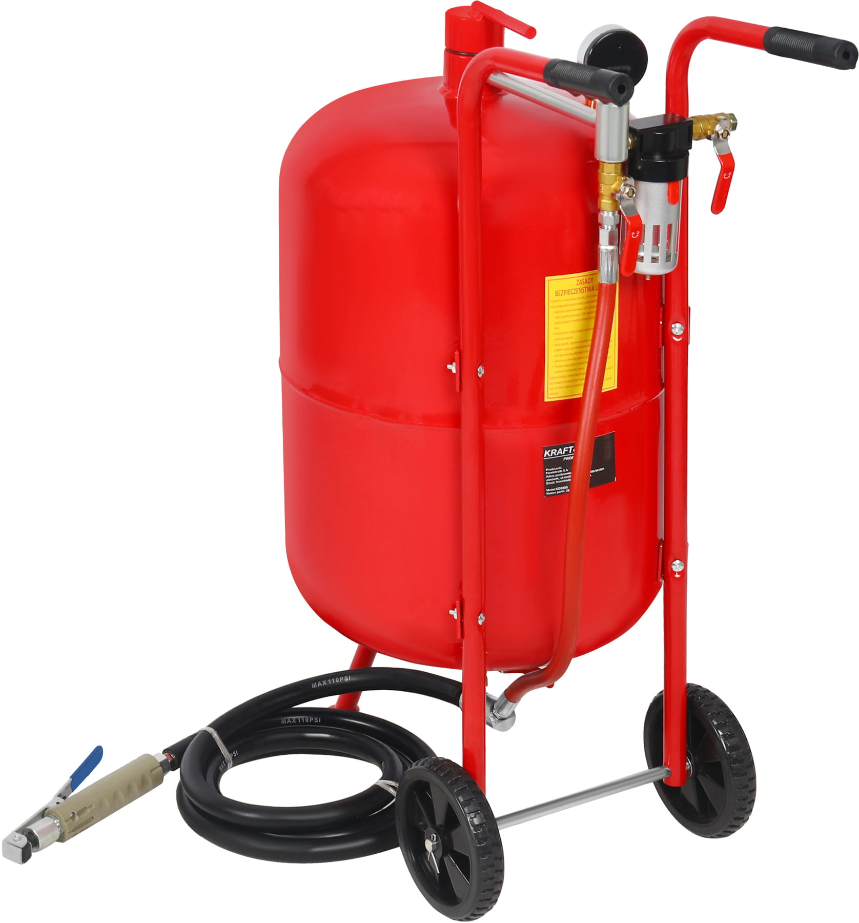 Sací pískovačka 80 l KD5855 8