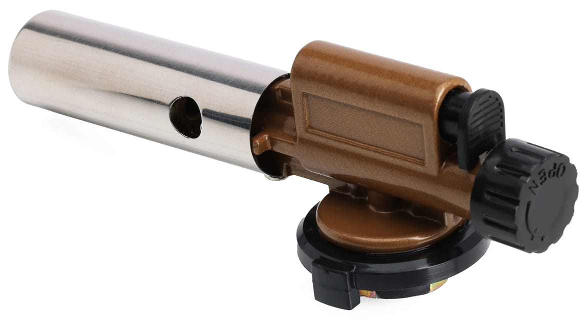 Piezoelektrický plynový hořák KD10457 – detail zapalovače