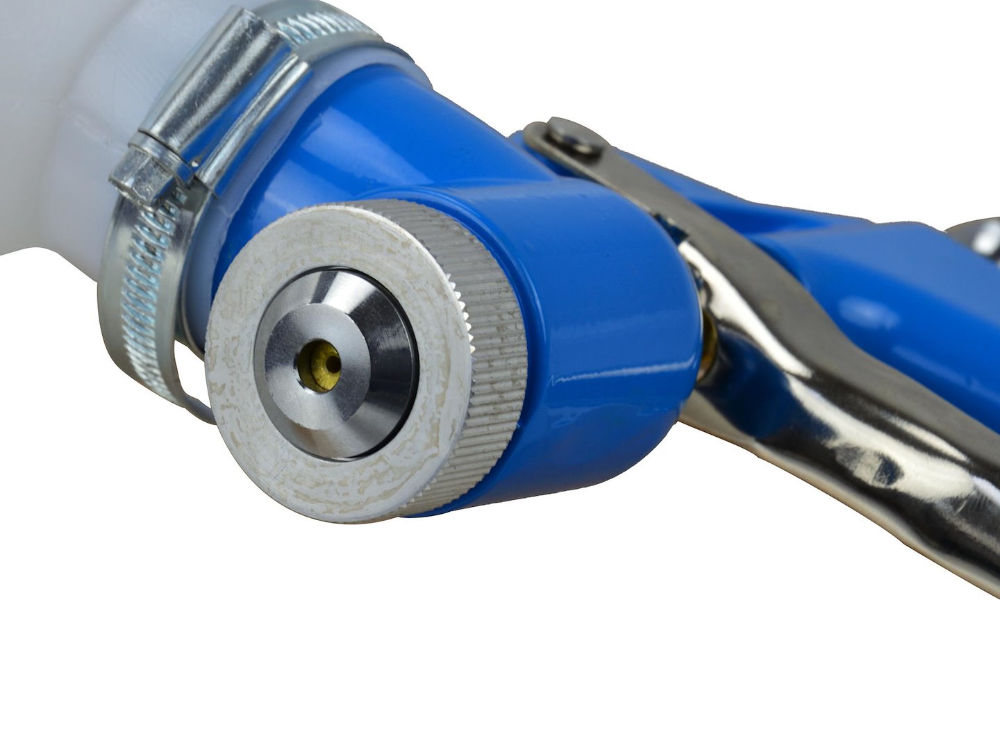 Pistole na stříkání omítek Geko s plastovým zásobníkem 4 500 ml – 3 trysky (4/6/8 mm) 4