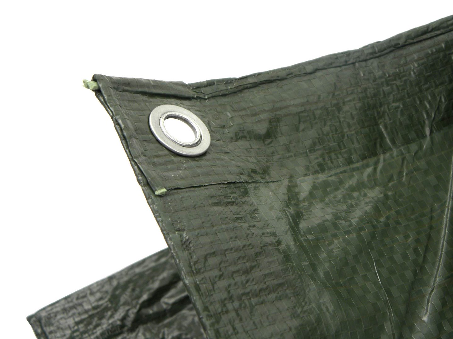 Plachta 6×8 m (15×20 cm), zelená – Geko, 120 g/m², polyethylen — Detail