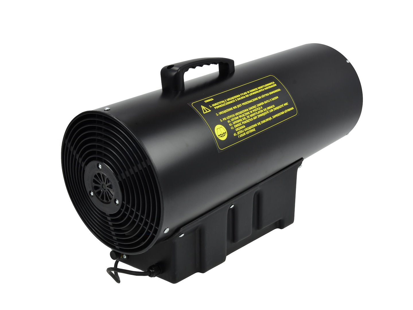 Plynová turbína Geko G80415 s termostatem 65 kW — V provozu