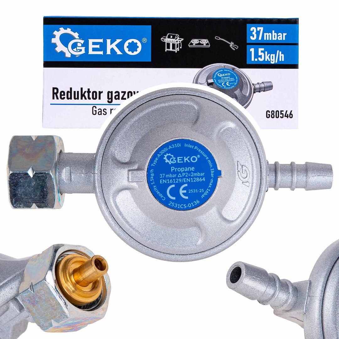 Plynový reduktor 37 mbar 1,5 kg/h (50) 1