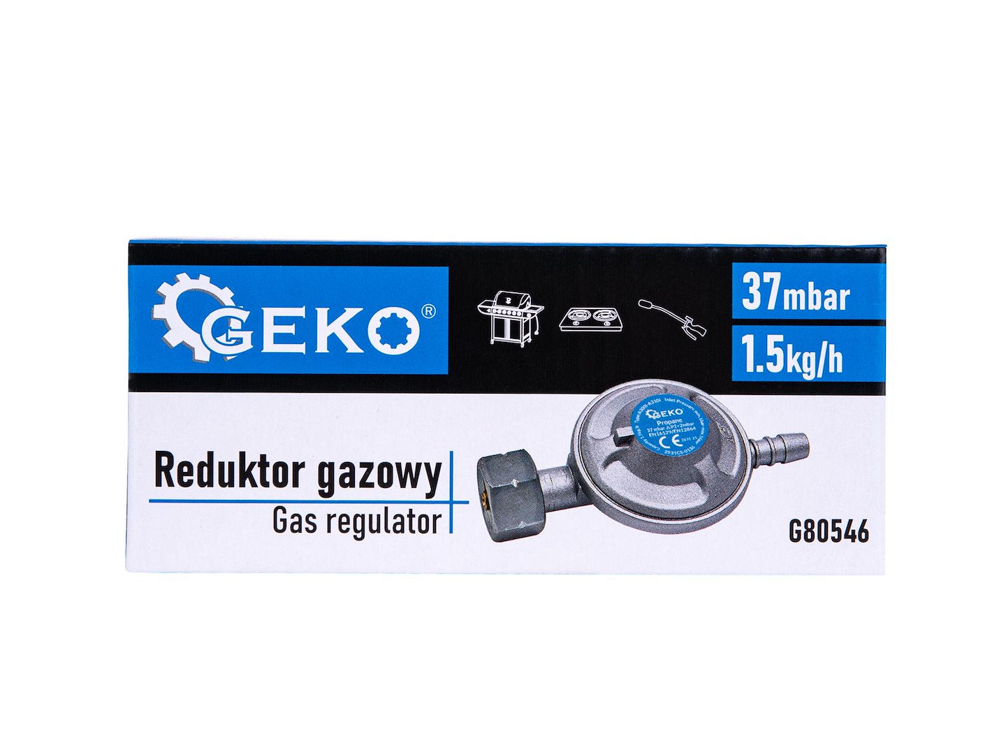 Plynový reduktor 37 mbar 1,5 kg/h (50) 2