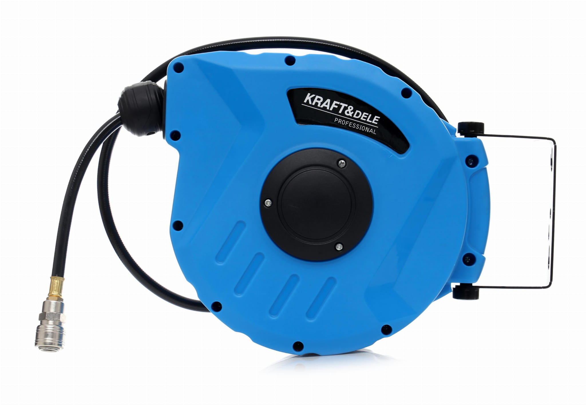 Pneumatická hadice svinutá 20 m KD1461 – detail konektoru