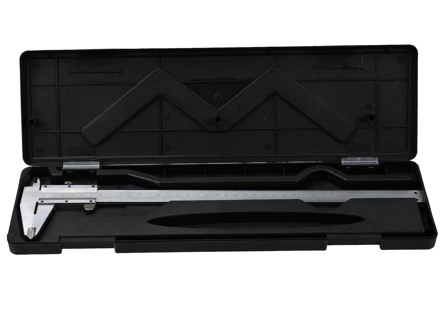 Posuvné měřítko Geko 0–300 mm × 0,02 mm dvoučelisťové — Celkový pohled