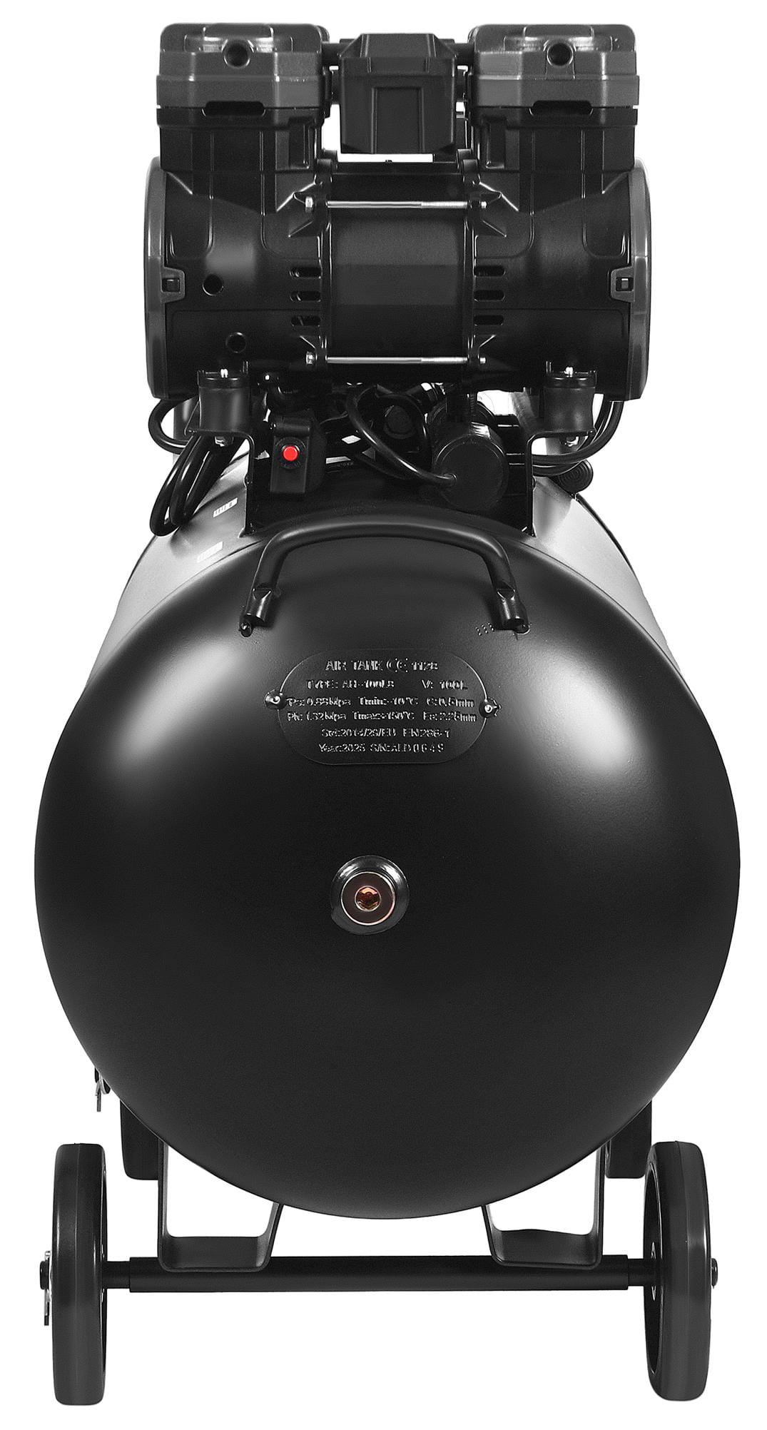 Profesionální bezolejový kompresor 100 l KD4083 – detail motoru