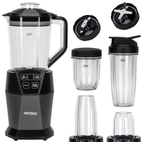 Profesionální stolní blender Kraft-Dele 1850 W – celkový pohled