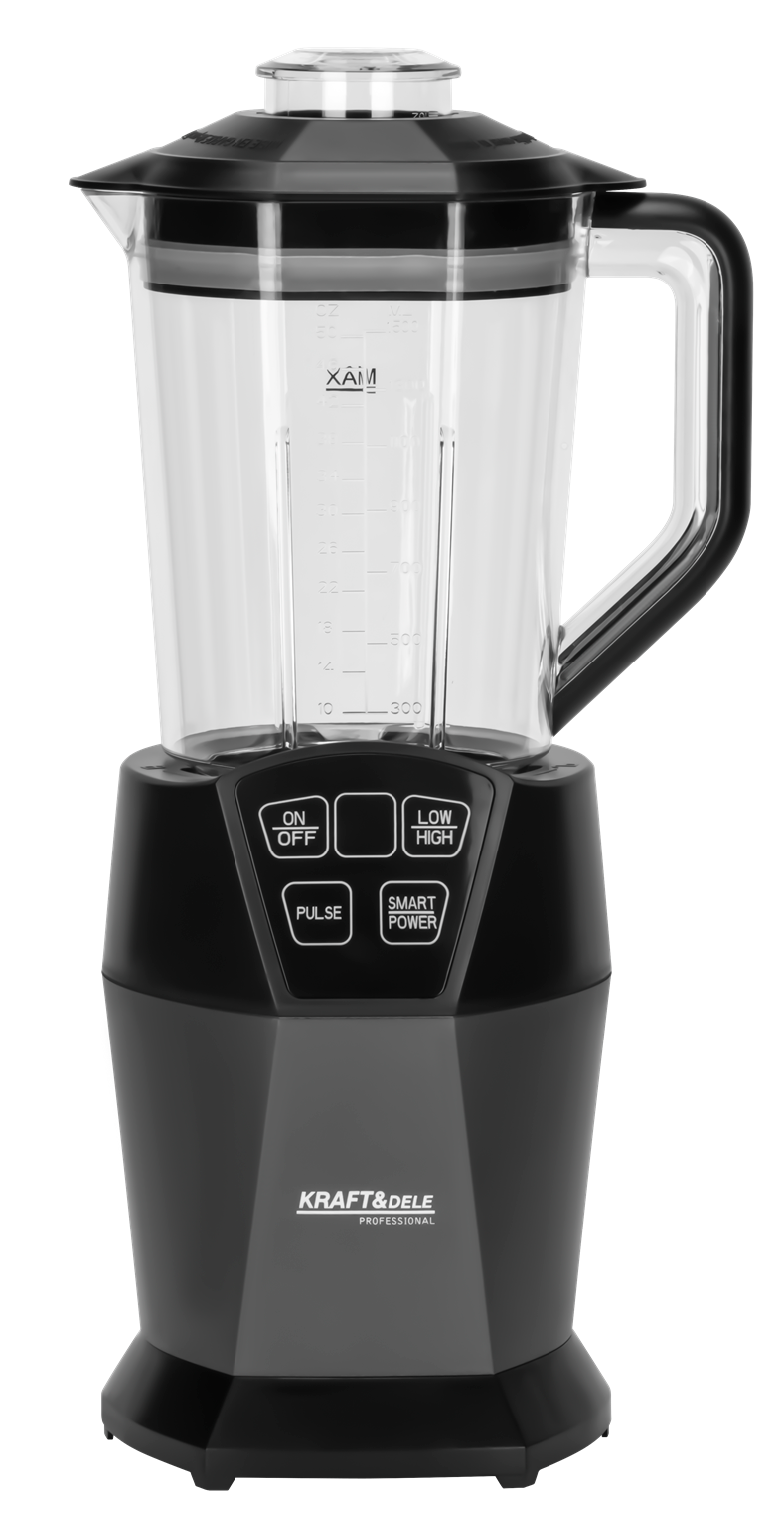 Profesionální stolní blender Kraft-Dele 1850 W – sada vyměnitelných nádob