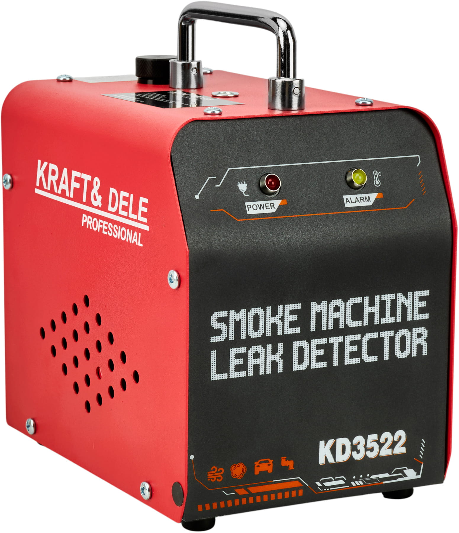 Kraft&Dele KD3522 diagnostický generátor dýmu — celkový pohled