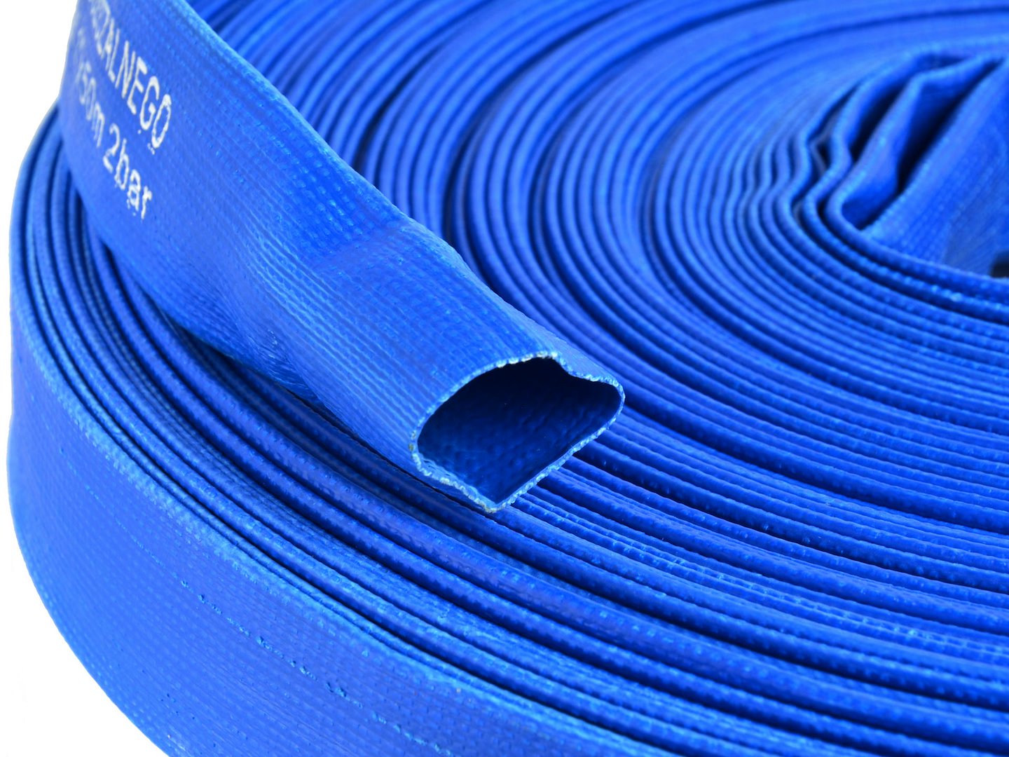PVC hadica 1" – 50 m (modrá, s UV prísadou) 2 BAR – Geko 2