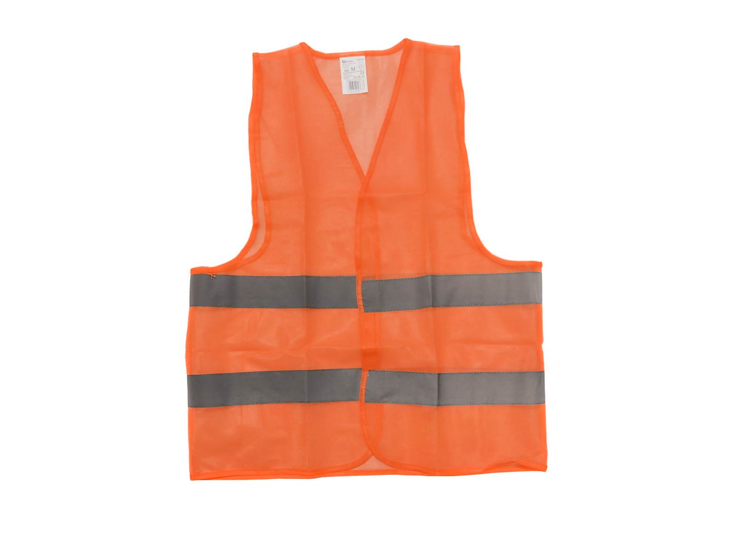 Reflexní vesta Geko BASIC oranžová XL 100 g — Celkový pohled