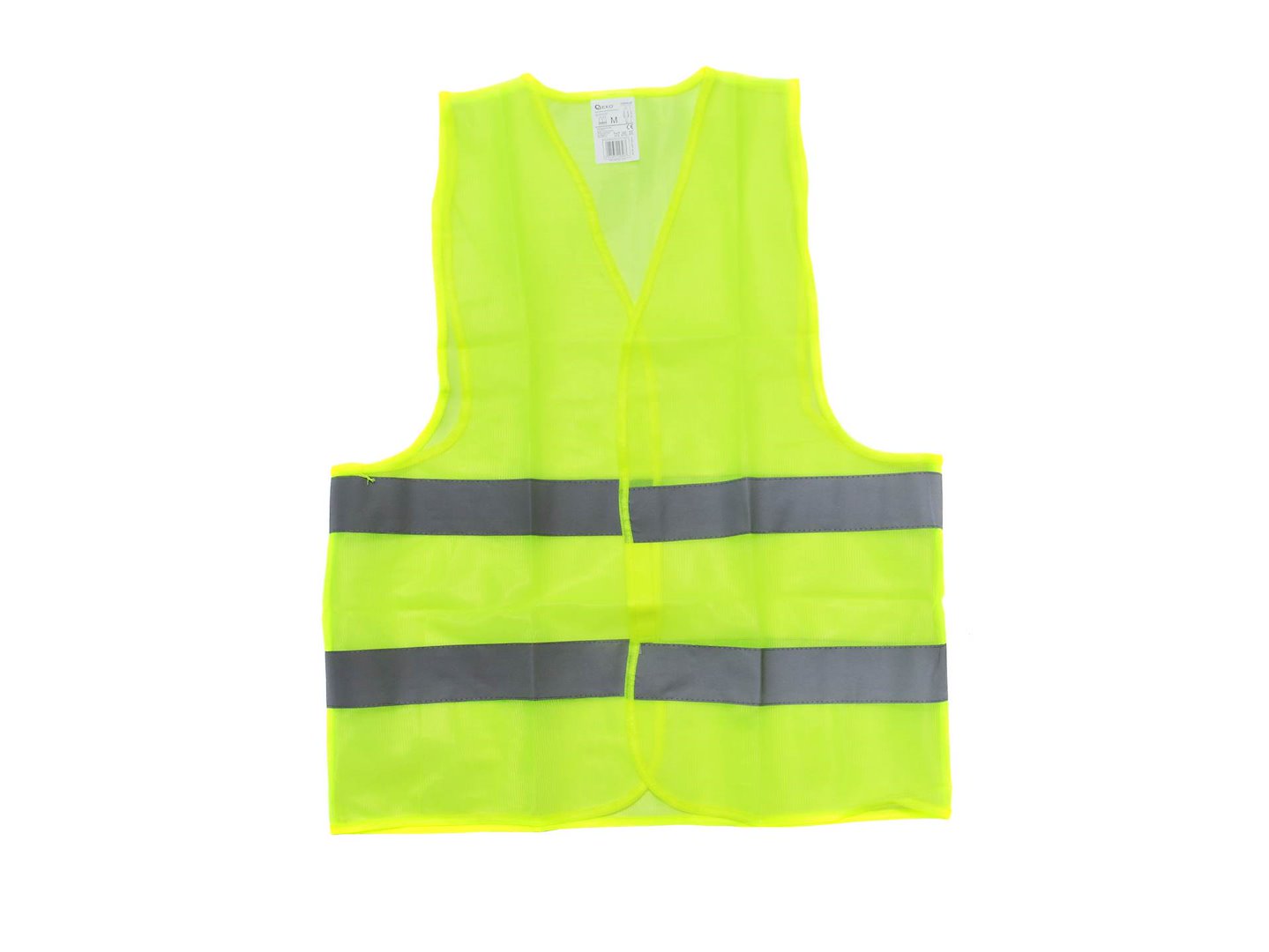 Reflexní vesta Geko BASIC S pro výšku 140–164 cm — Celkový pohled